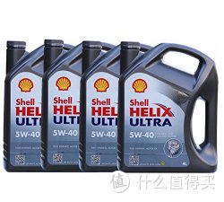 Shell 壳牌 Helix Ultra 超凡灰喜力 SN 5W-40 全合成机油 4L*4桶 