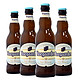 新低价：Hoegaarden 福佳 白啤酒 330ml*4瓶*5组