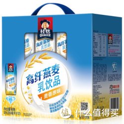 QUAKER 桂格 高纤燕麦乳 麦香原味 250ml*12包