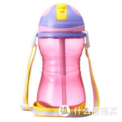 rikang 日康 RK-3471 缤纷吸水杯580mL 粉色