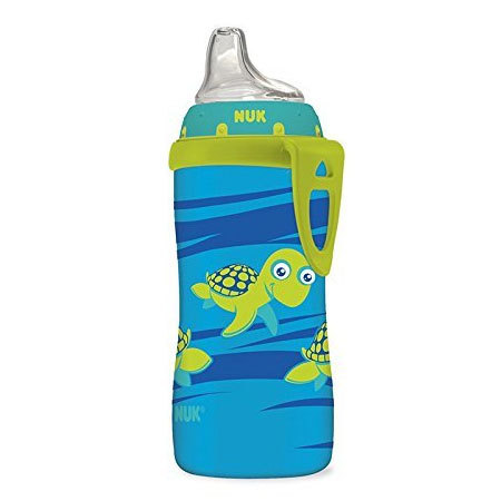 凑单品: nuk active silicone spout 300ml 活力防洒学饮杯