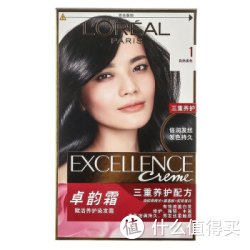 L'OREAL PARIS 巴黎欧莱雅 卓韵霜护发染发霜(＃1自然黑色）*3件