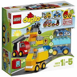 LEGO 乐高 DUPLO得宝系列我的第一组汽车与卡车套装 10816