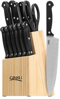GINSU 忍者牌 基本系列 14件套刀组合 黑色