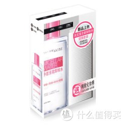 MAYBELLINE 美宝莲 净澈多效卸妆水礼盒装+梦幻光透轻垫粉凝霜 01 10g