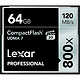  Lexar 雷克沙 Professional 800x 64GB CF存储卡　