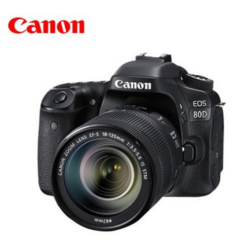 Canon 佳能 EOS 80D 专业数码单反相机套机 (搭配18-135 IS STM镜头)