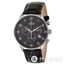 EDOX 依度 LES VAUBERTS系列 10408-3N-NBN 男士时装腕表