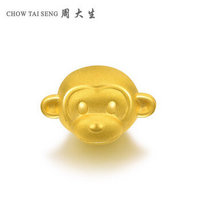 移动端：CHOW TAI SENG 周大生 小猴子系列 十二生肖猴 黄金转运珠 硬金 1.4g