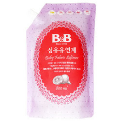 保宁（B&B）衣物柔顺剂 西柚香 800ml/袋 韩国进口