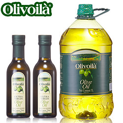 Olivoila 欧丽薇兰 橄榄油5升+600ml*2件
