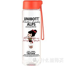 unibott 优道 Tritan材质 Initial系列 500ml 小喜1 黑色