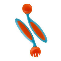 凑单品：boon Benders Adaptable Silicon 宝宝叉勺2件套