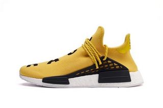 adidas 阿迪达斯 x Pharrell Williams 联名款 Hu NMD “Yellow” 休闲运动鞋