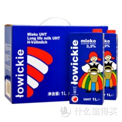 Lowicz 罗兹姑娘 全脂纯牛奶礼盒装1L*6