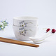 中式瓷器套装 2碗2勺2双筷