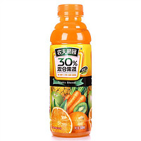 限地区：农夫果园 30%混合果蔬汁(胡萝卜+苹果+橙) 500ml*15瓶*2件