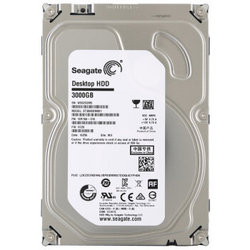 SEAGATE 希捷 3TB 7200转64M SATA3 台式机硬盘(ST3000DM001)