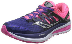 Saucony 圣康尼 女 跑步鞋 TRIUMPH ISO 2 S102906 紫/粉/银 38