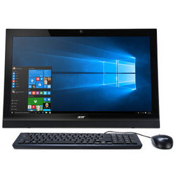 宏碁（acer）AZ1620-N21 21.5英寸一体机电脑（四核N3150D 4G 500G GT920M 2G独显 USB3.0 键鼠 Win8.1）黑色