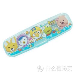 啵乐乐PORORO不锈钢便携勺子+筷子套装 180x55x25mm