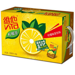 【京东超市】维他 柠檬茶250ml*16盒 整箱