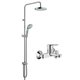 GROHE 高仪 32820000+27389000 三出水淋浴柱套装