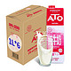 移动端：艾多(ATO) 超高温灭菌处理脱脂纯牛奶 1L*6