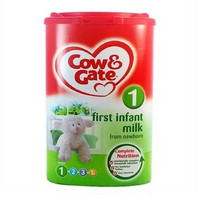 移动端：Cow&Gate 牛栏 婴幼儿配方奶粉 1段 900g