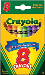 Crayola 绘儿乐 8色蜡笔
