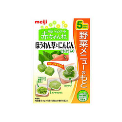 meiji 明治 明治婴儿辅食 菠菜胡萝卜泥  9.4g