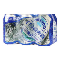 千岛湖 超爽 啤酒 330mL*6罐/组