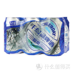 千岛湖 超爽 啤酒 330mL*6罐/组