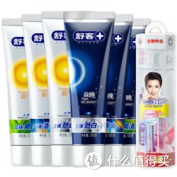 Saky 舒客 早晚立体牙膏 120g 6支装 