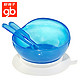 好孩子婴儿防滑吸盘碗 宝宝碗餐具 送勺子叉子J80034