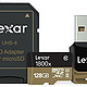 Lexar 雷克沙 1800x UHS-II 128G TF存储卡（读取220M/s、写入70M/s）