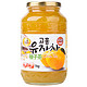 韩国进口Kbeautea 蜂蜜柚子茶1000g/瓶*2瓶
