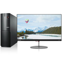 联想（ThinkCentre）E73S（10EN001ACD）台式电脑（I3-4160T 4GB 500GB 核显 Win7）23.8英寸