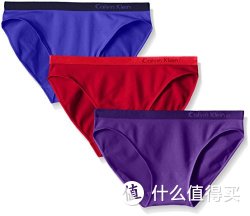 Calvin Klein Pure Seamless Bikini Panty 女士内裤 3条装 S码