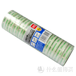 deli 得力 透明小胶布 12卷装