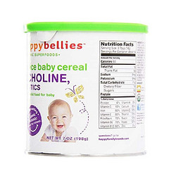 HAPPYBABY 禧贝 婴儿有机糙米米粉 一段 198g*6桶