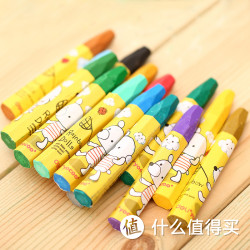 deli 得力 油画棒 12色