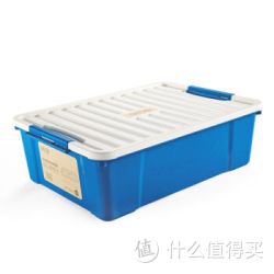 EKOA 亿高 塑料床底收纳箱（天空蓝、35L）*3件