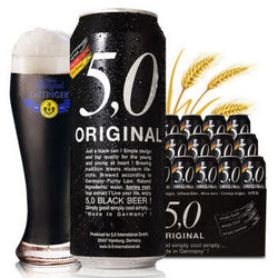 5.0 ORIGINAL 黑啤啤酒 500ml*24听
