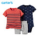 Carter's 男童夏装3件套 121G410
