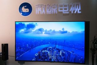 WHALEY 微鲸 78英寸 “天幕” 曲面液晶电视