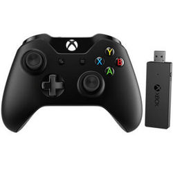 Microsoft 微软 Xbox One 无线手柄 + Windows 适用的无线适配器