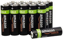 AmazonBasics 亚马逊倍思 AA 5号镍氢充电电池 16节装