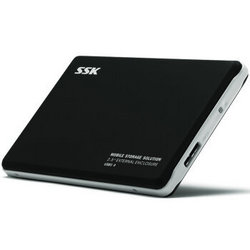 飚王（SSK） HE-V300 2.5英寸 USB3.0移动硬盘盒 sata接口 支持SSD 支持笔记本硬盘 黑色