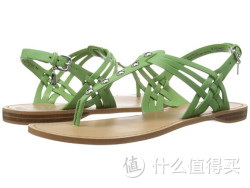 COACH 蔻驰 Caleigh 女士编织夹脚凉鞋